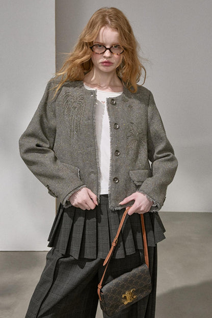 Bead-Embroidered Fireworks Jacket