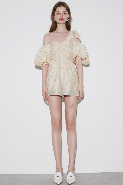 Gold Bubble Jumpsuit