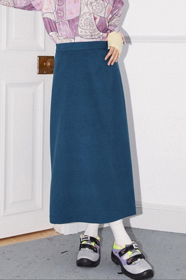 Vintage Tweed Flare Skirt