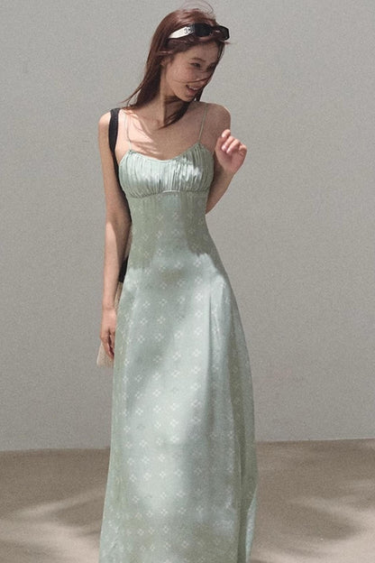 Summer Halter A-Line Dress