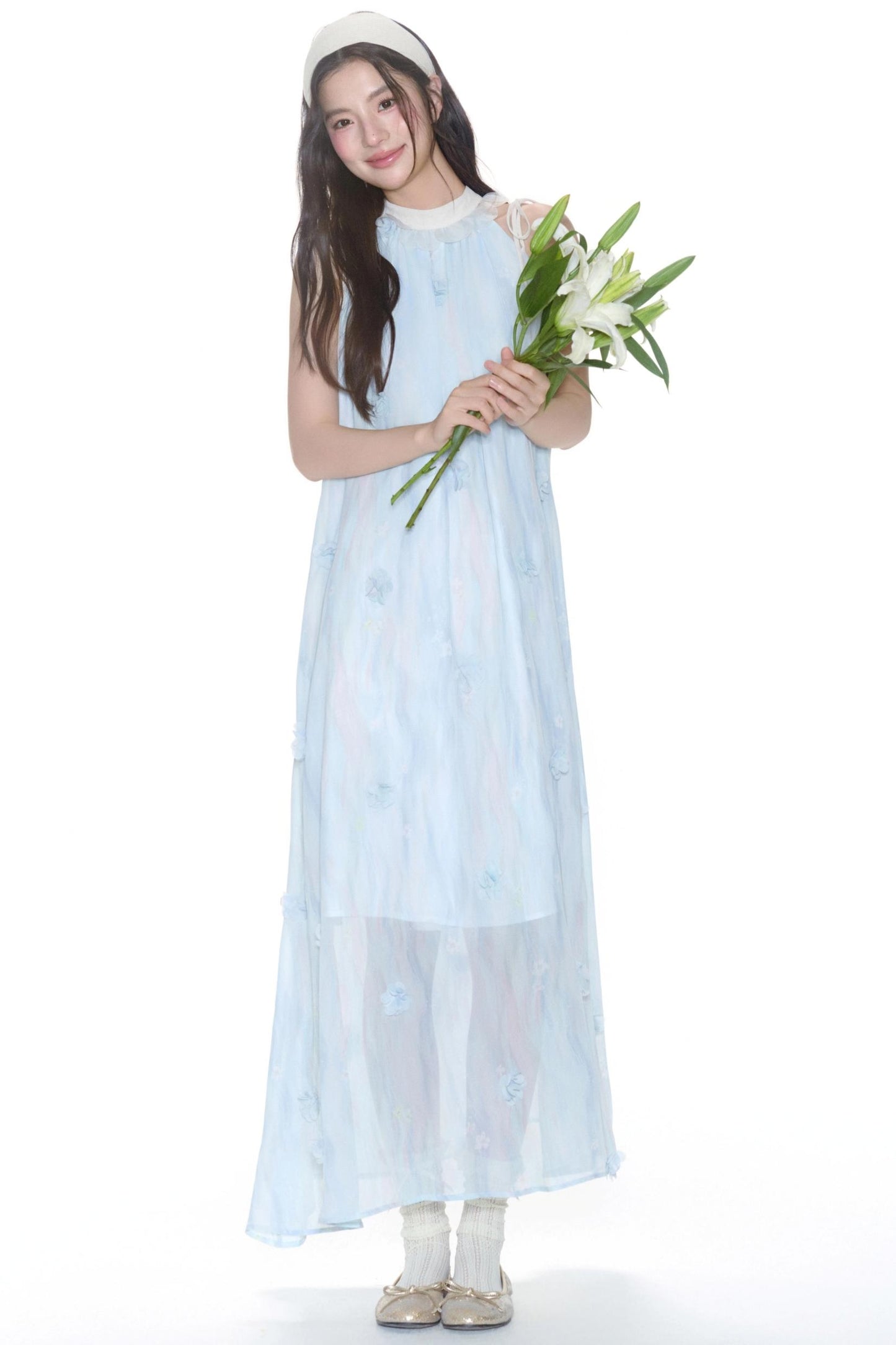 Summer Gauze Long Dress