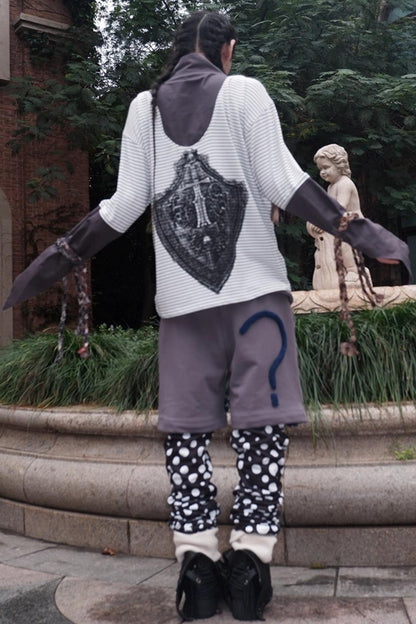 Multi-Tie Loose Long Sleeves Top