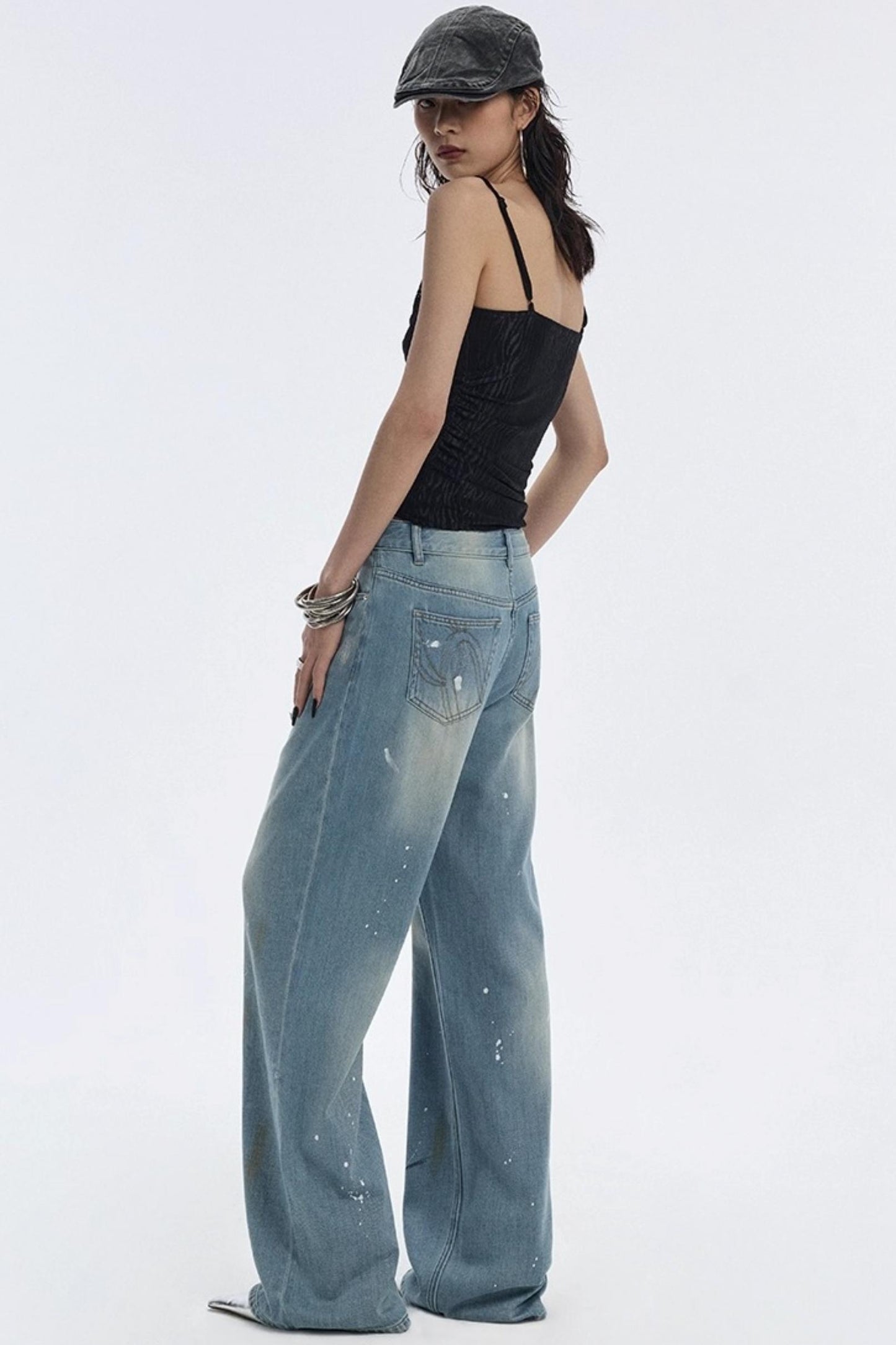 Summer Design Straight-Leg Pants