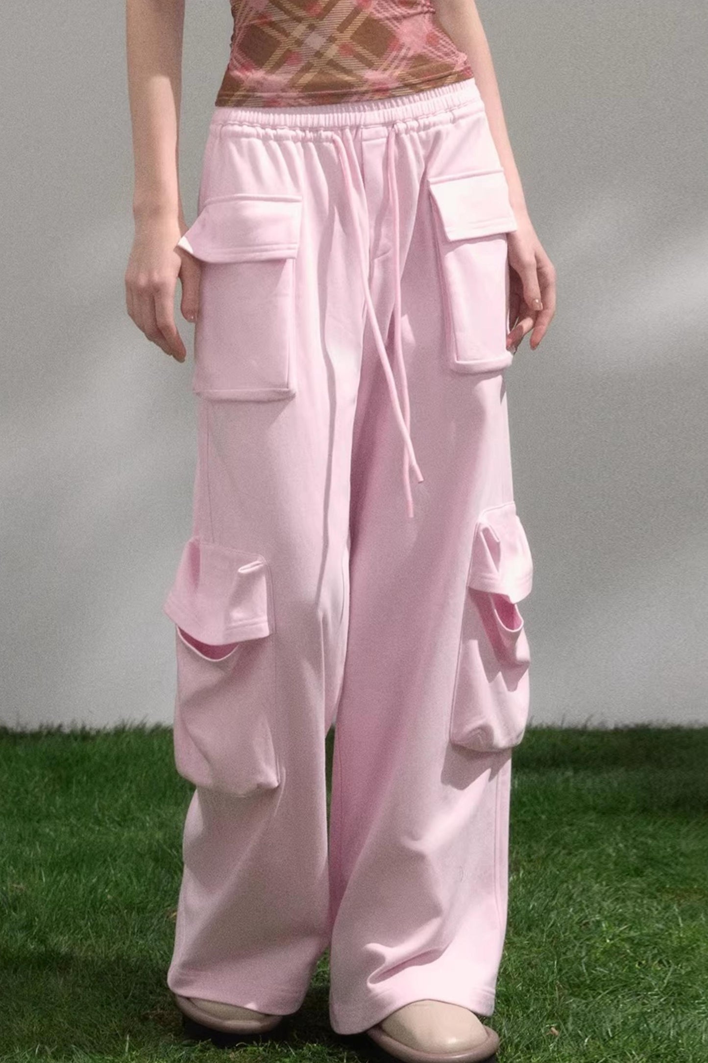 Multiple Pockets Sweatpants