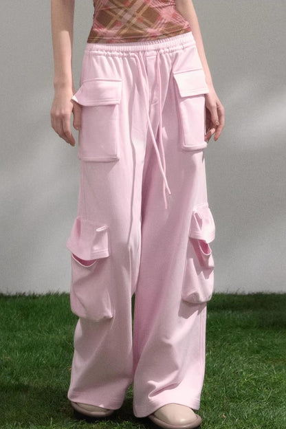 Multiple Pockets Sweatpants