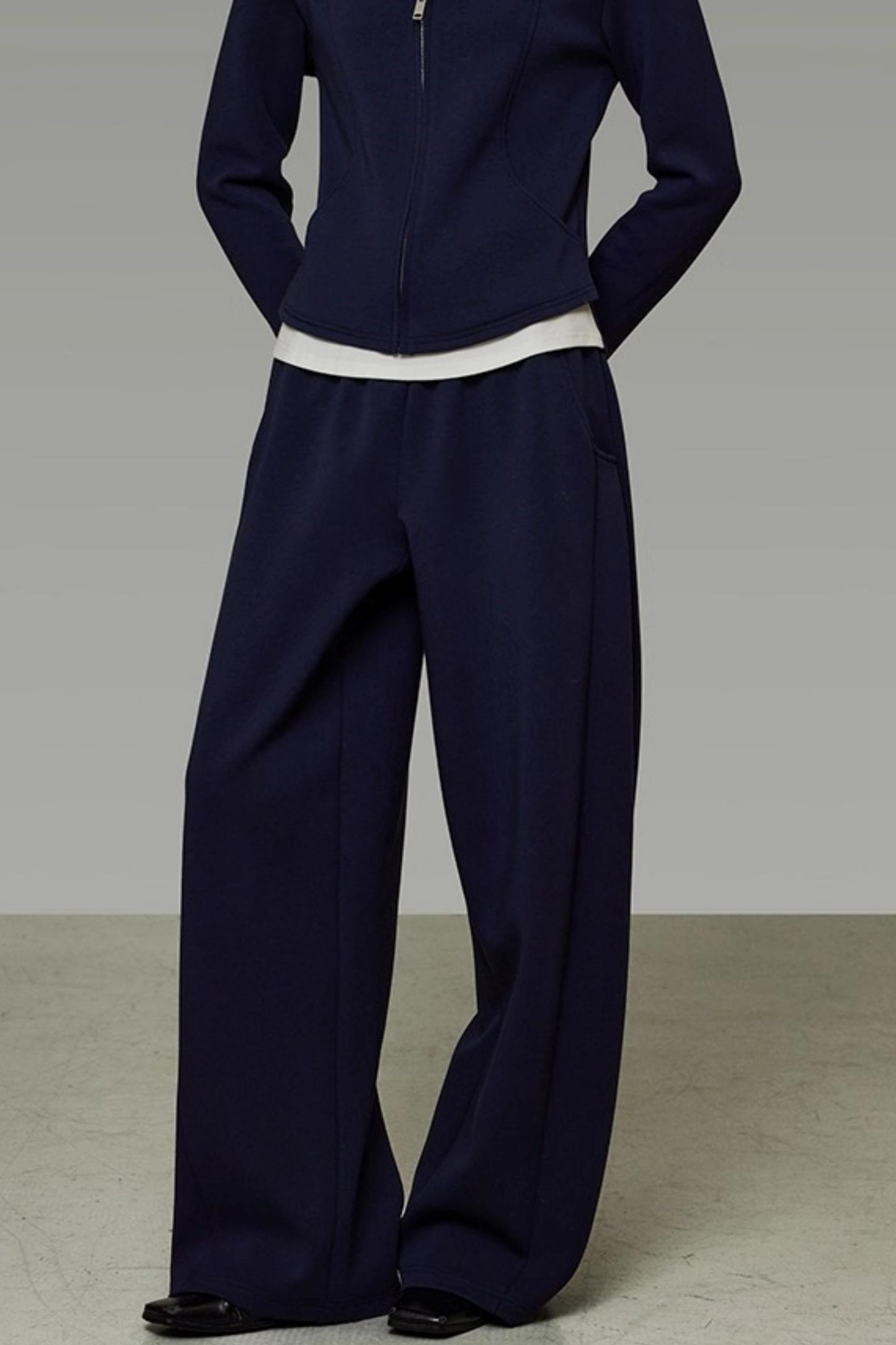 Fur Collar Jacket Set-Up