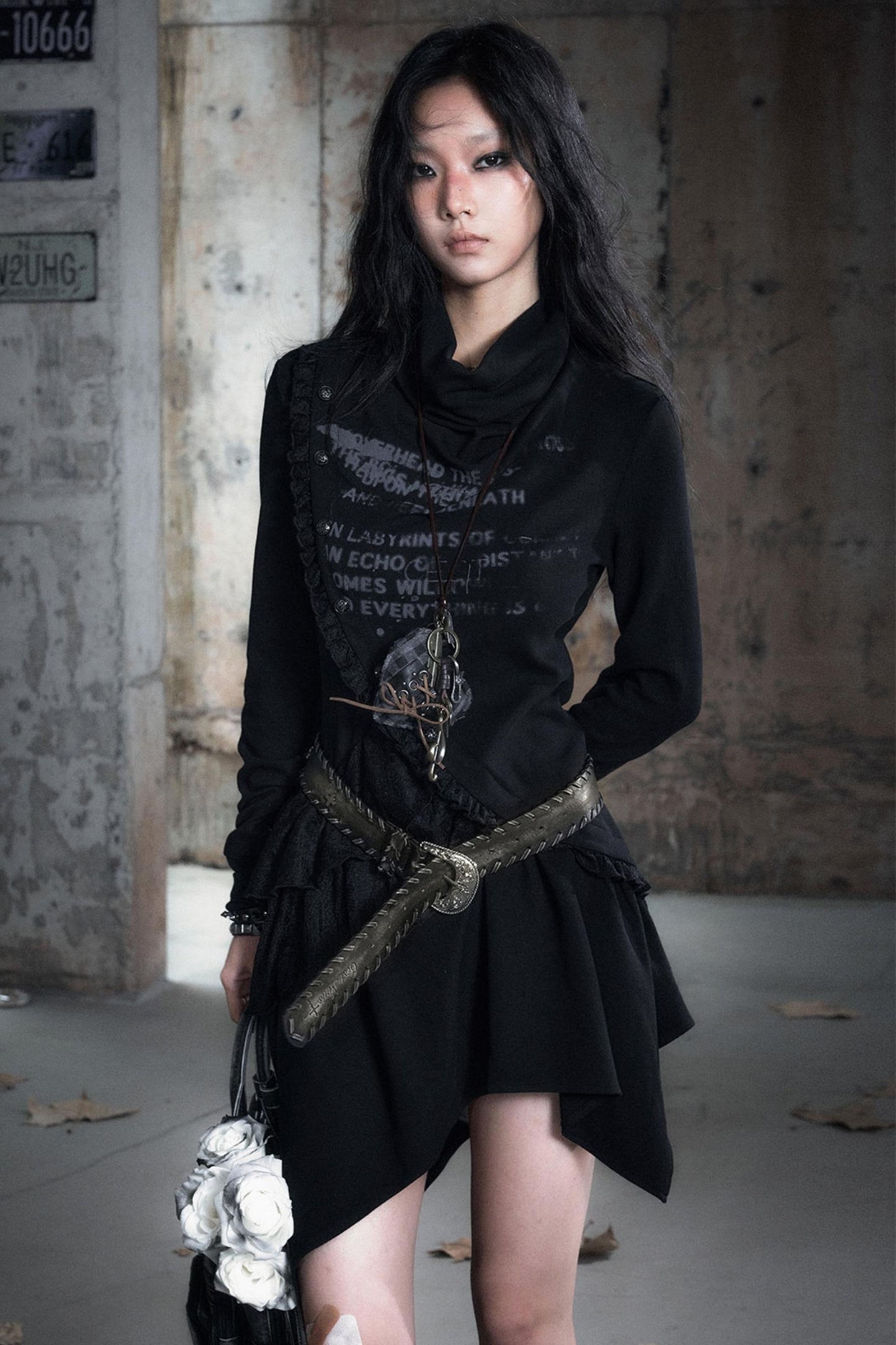 Wandering Wind Texture Dress