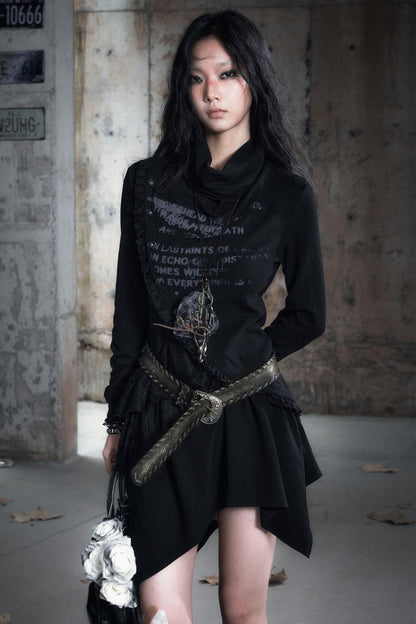 Wandering Wind Texture Dress