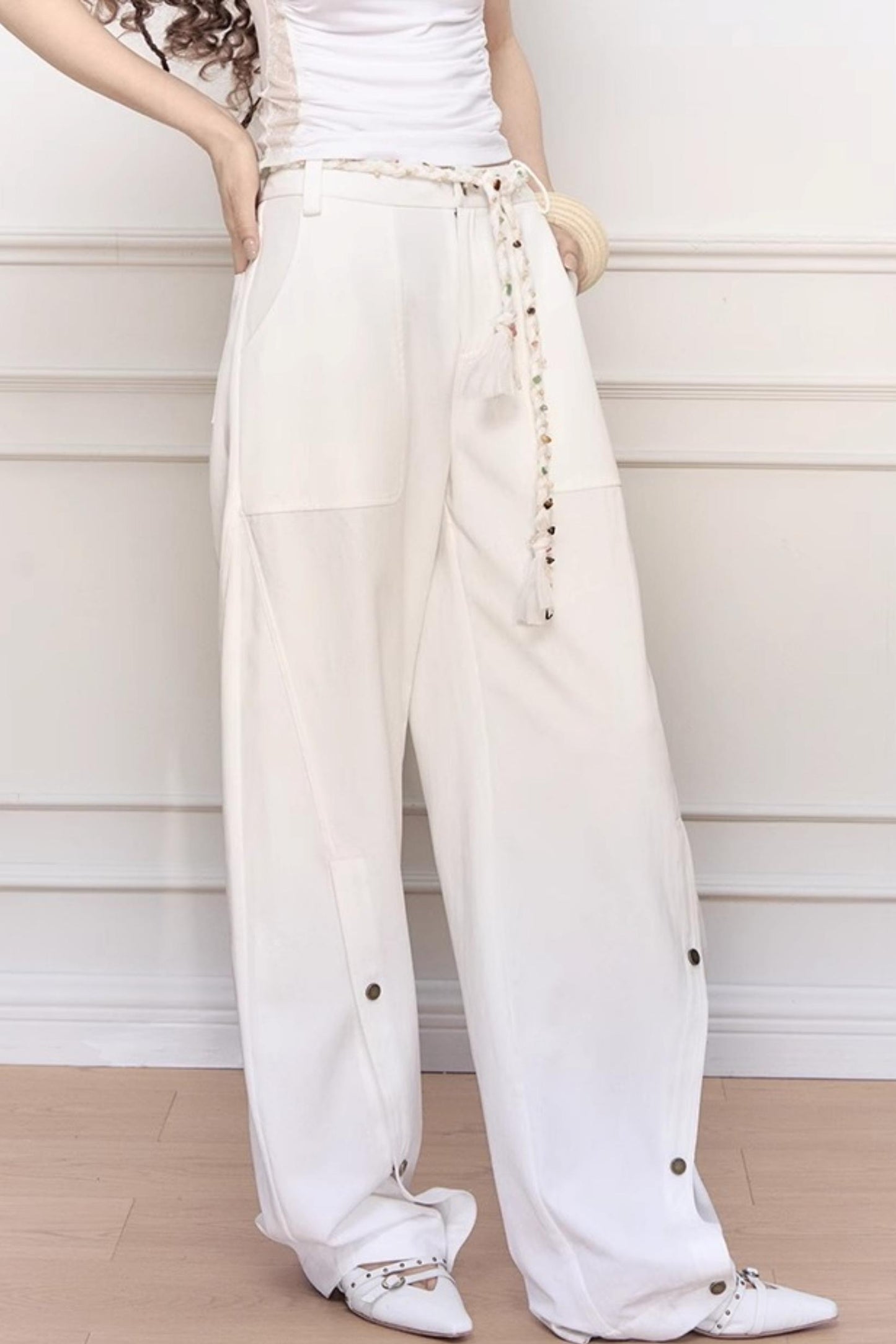 Elegant Wide-Leg Pants