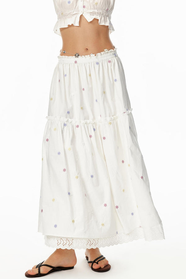 Flash Halter Top With Maxi Skirt Set-Up