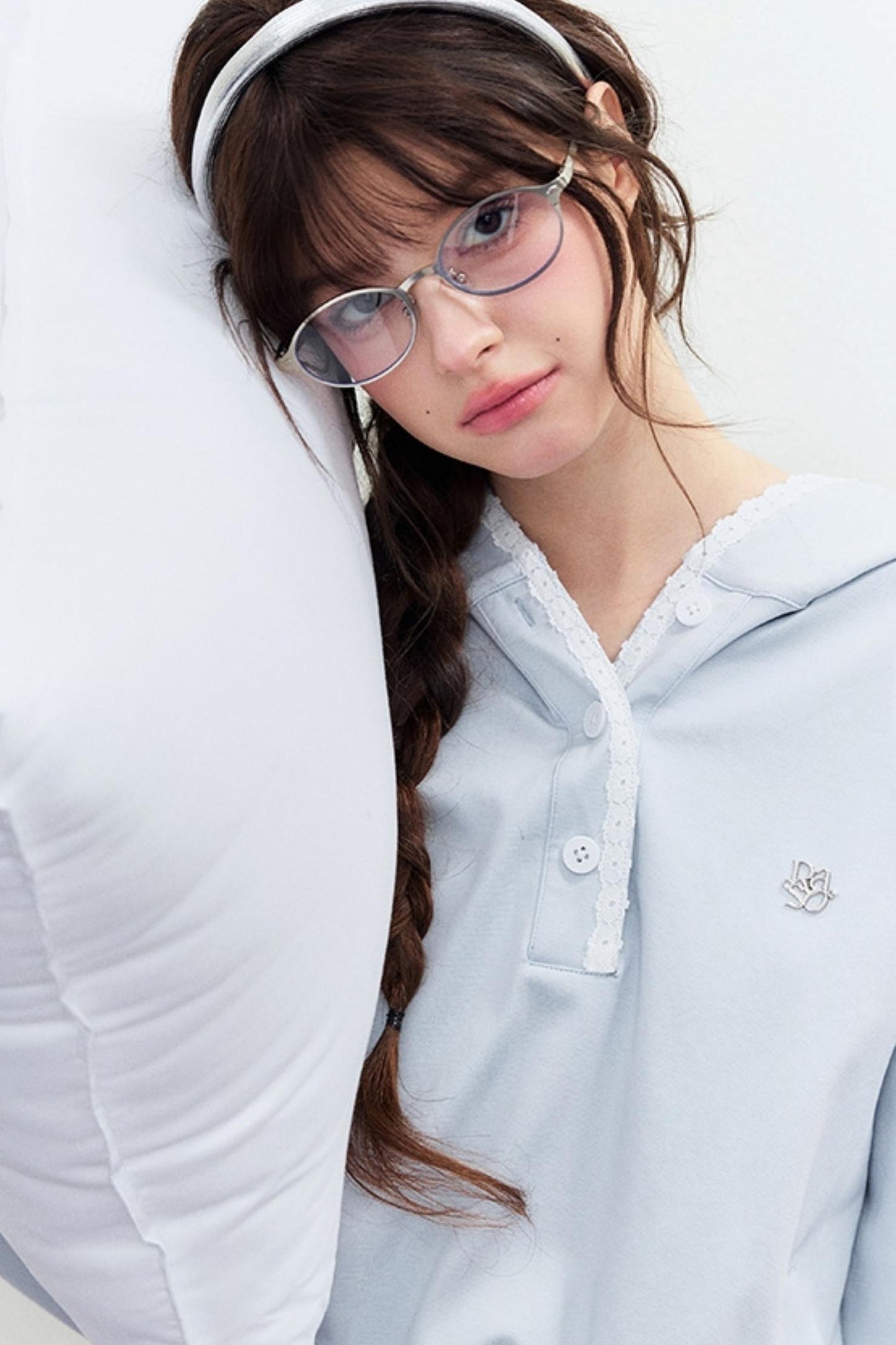 Drape Hoodie Sweater Dress