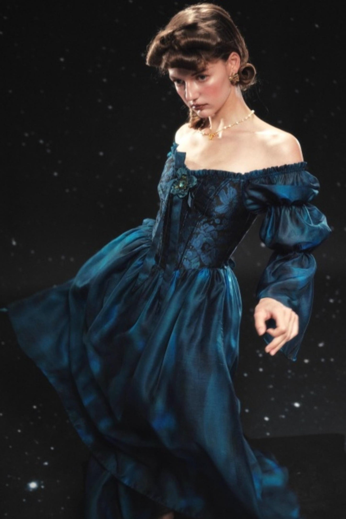 Helena Morpho Lace Dress