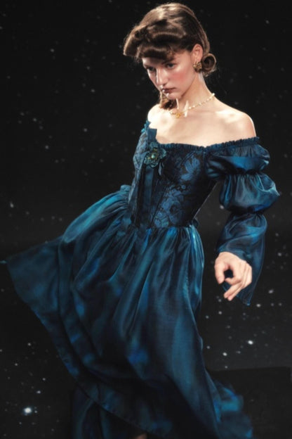 Helena Morpho Lace Dress