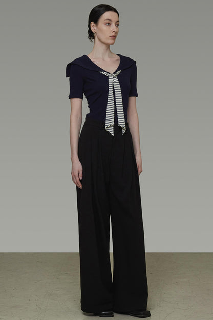 Luxe Stripe Knit Top