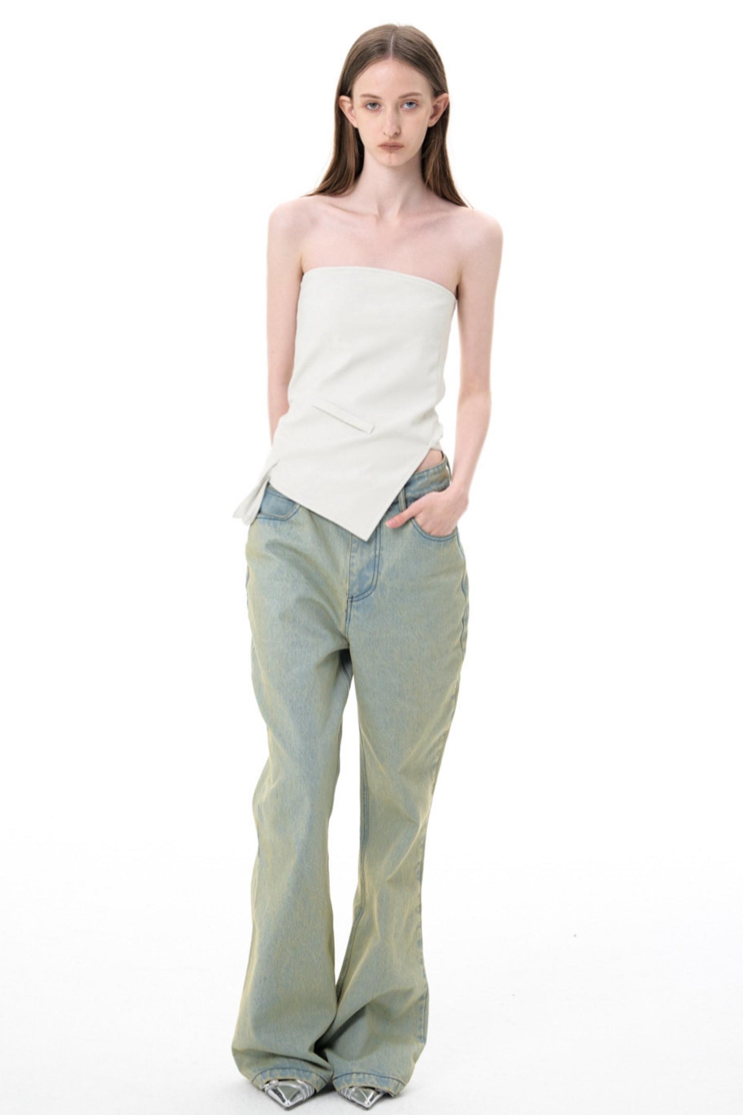 Strapless Sheath Top