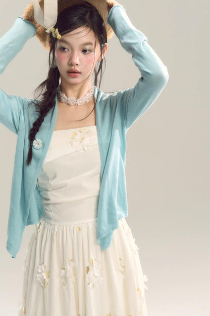 Sassy Daisy Wool Cardigan