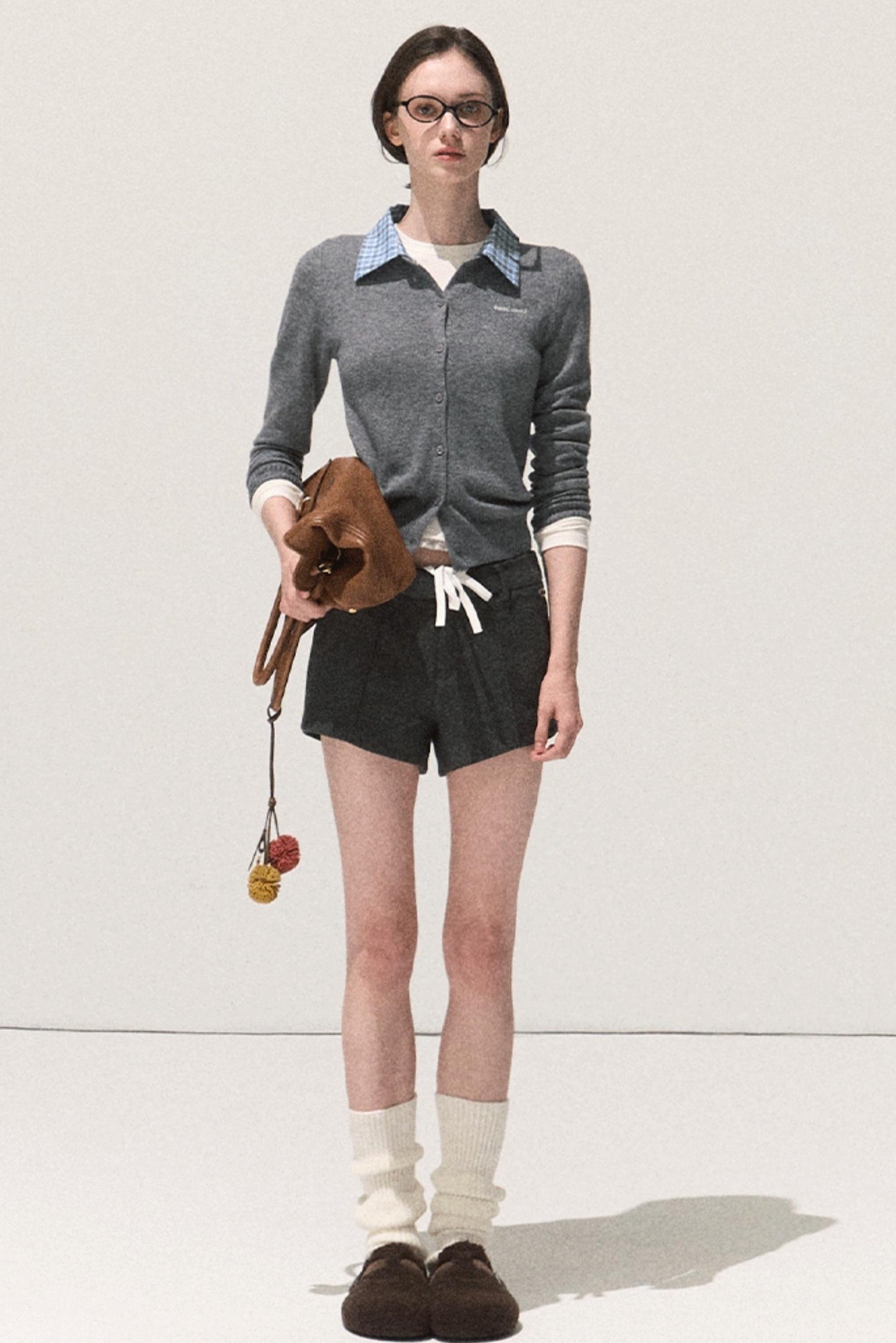 Slim Fit Wool Knit Top