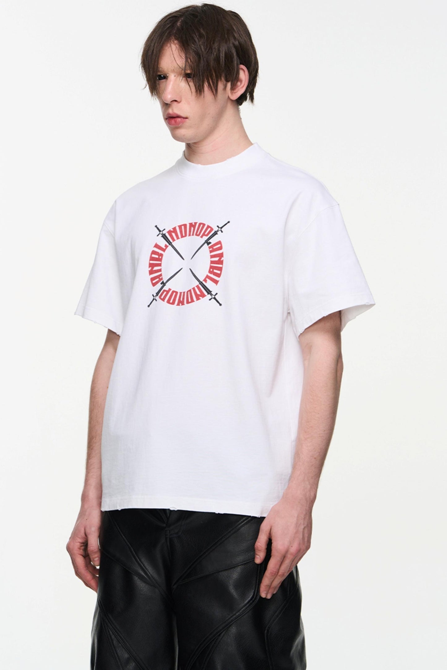 Washed Houken Loose Tee