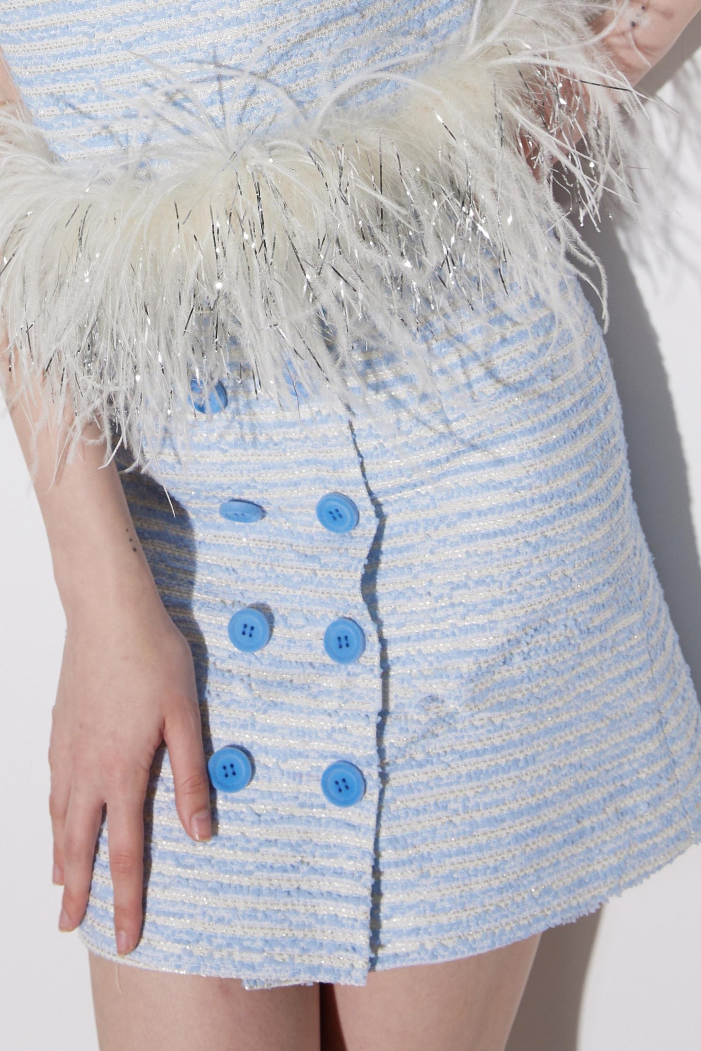 Luxe High-Waisted Mini Skirt