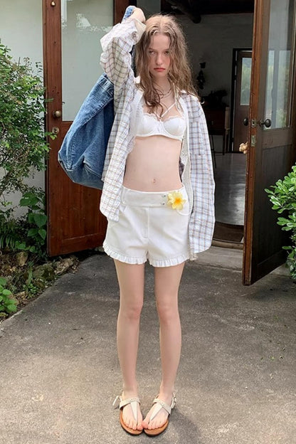 Blue Lace Casual Set-Up