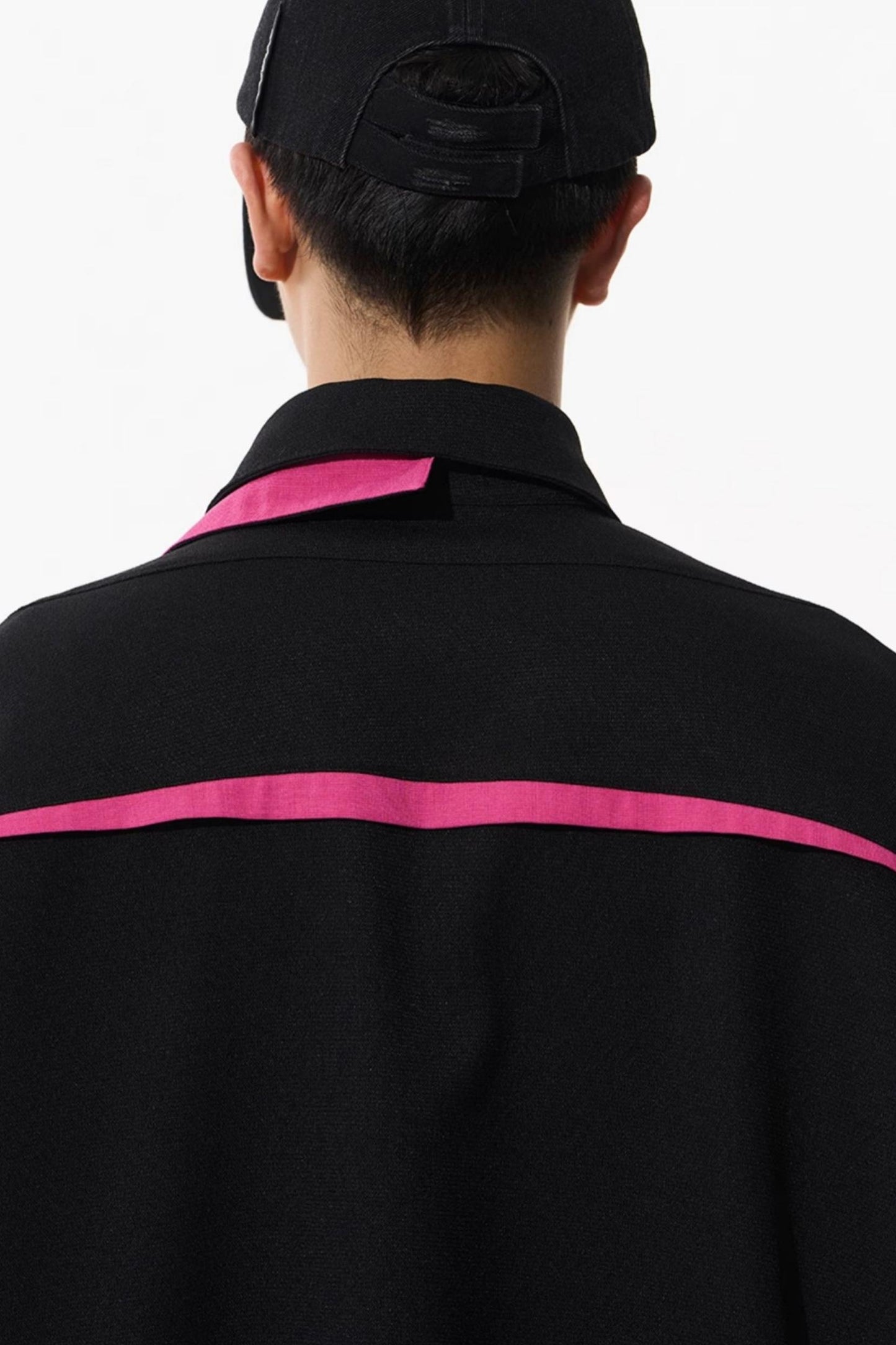 Colorblock Patchwork Shirt