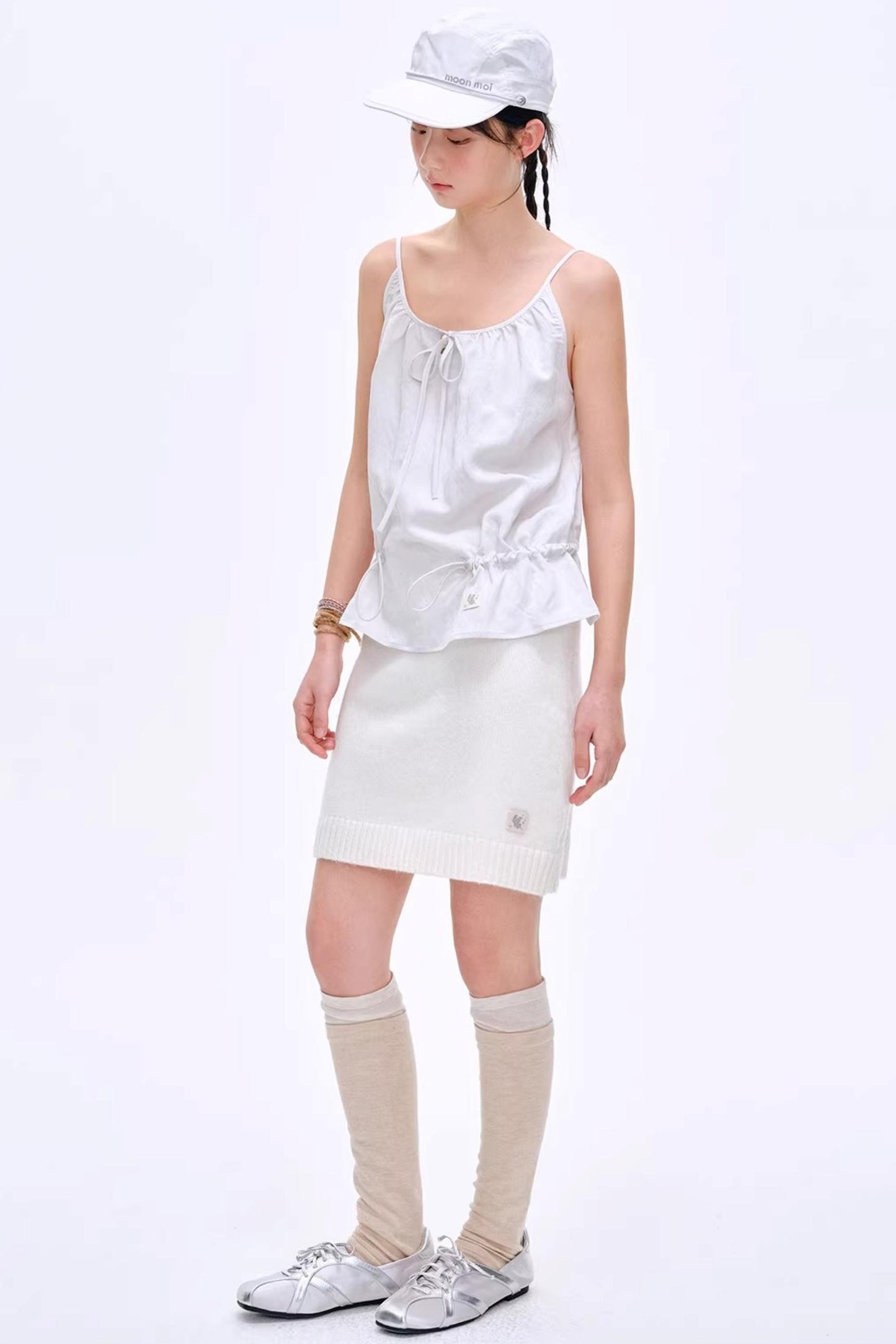 Lyocell Tie-Waist Camisole