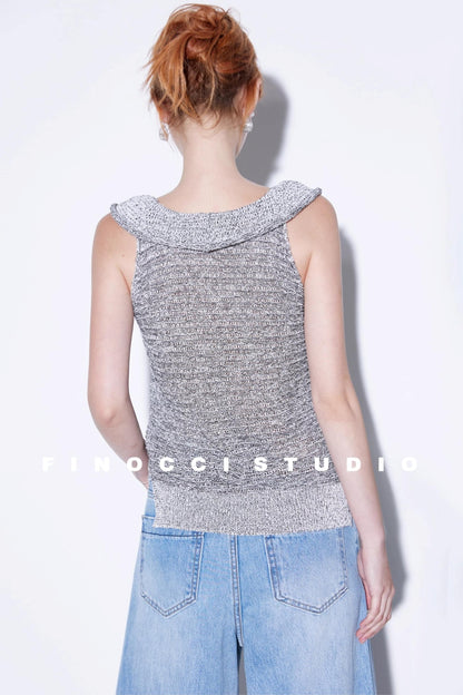 Natural Breathable Knitted Top