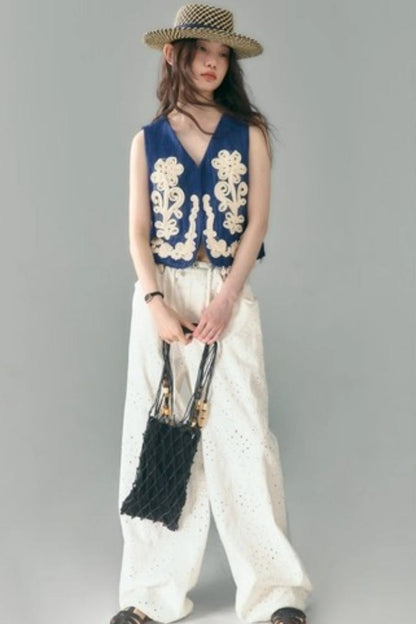 Ethereal Wide-Leg Jeans