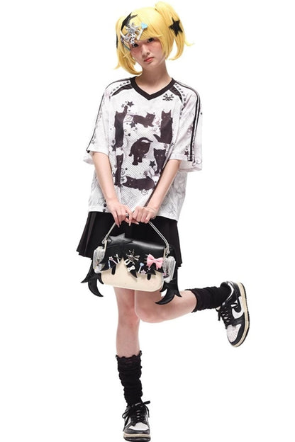 Drape Sleeve T-Shirt