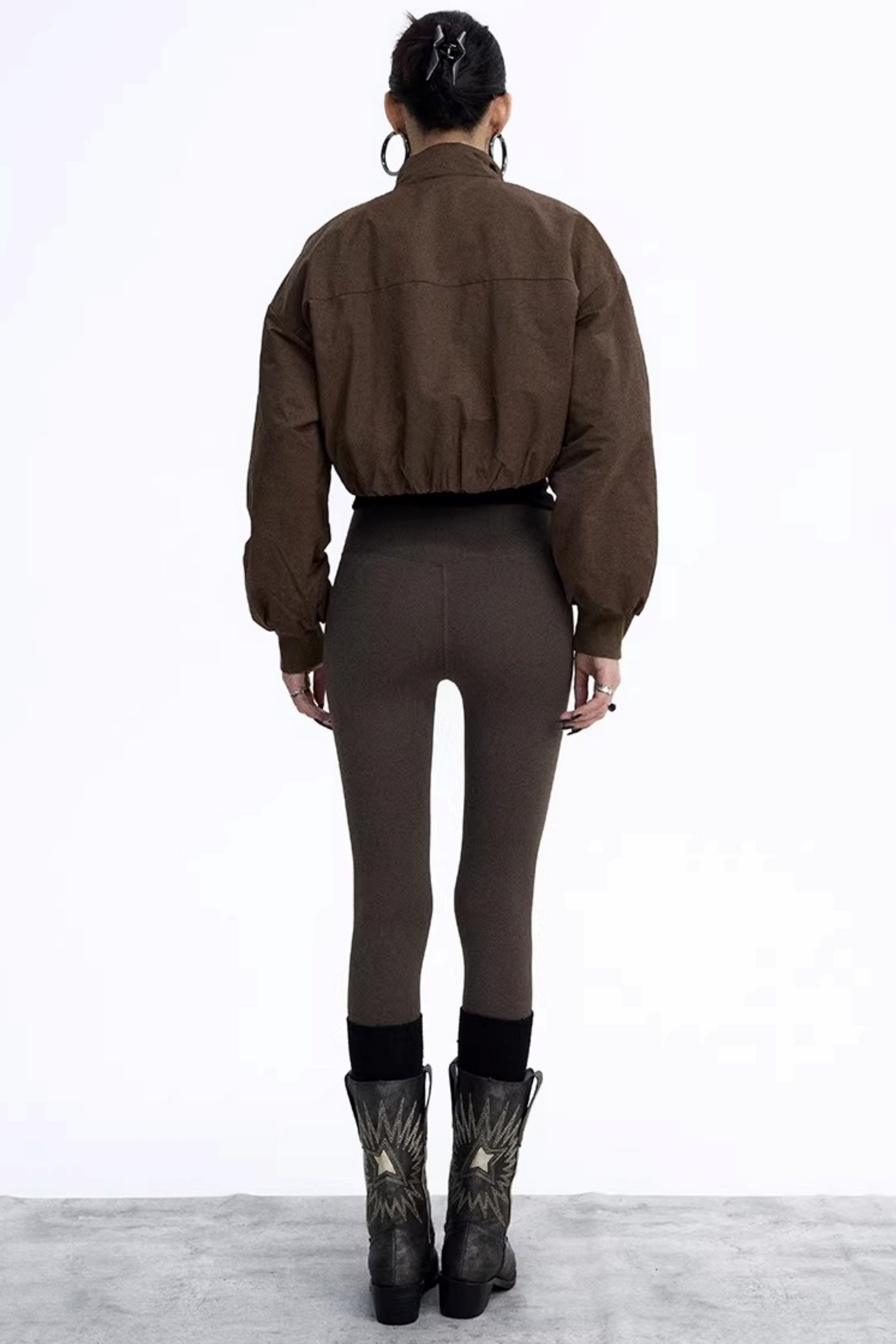 Solid Color Flight Jacket