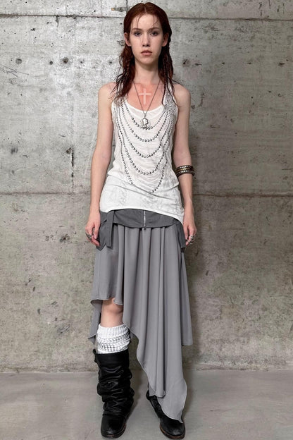 Summer Rhinestone Skirt