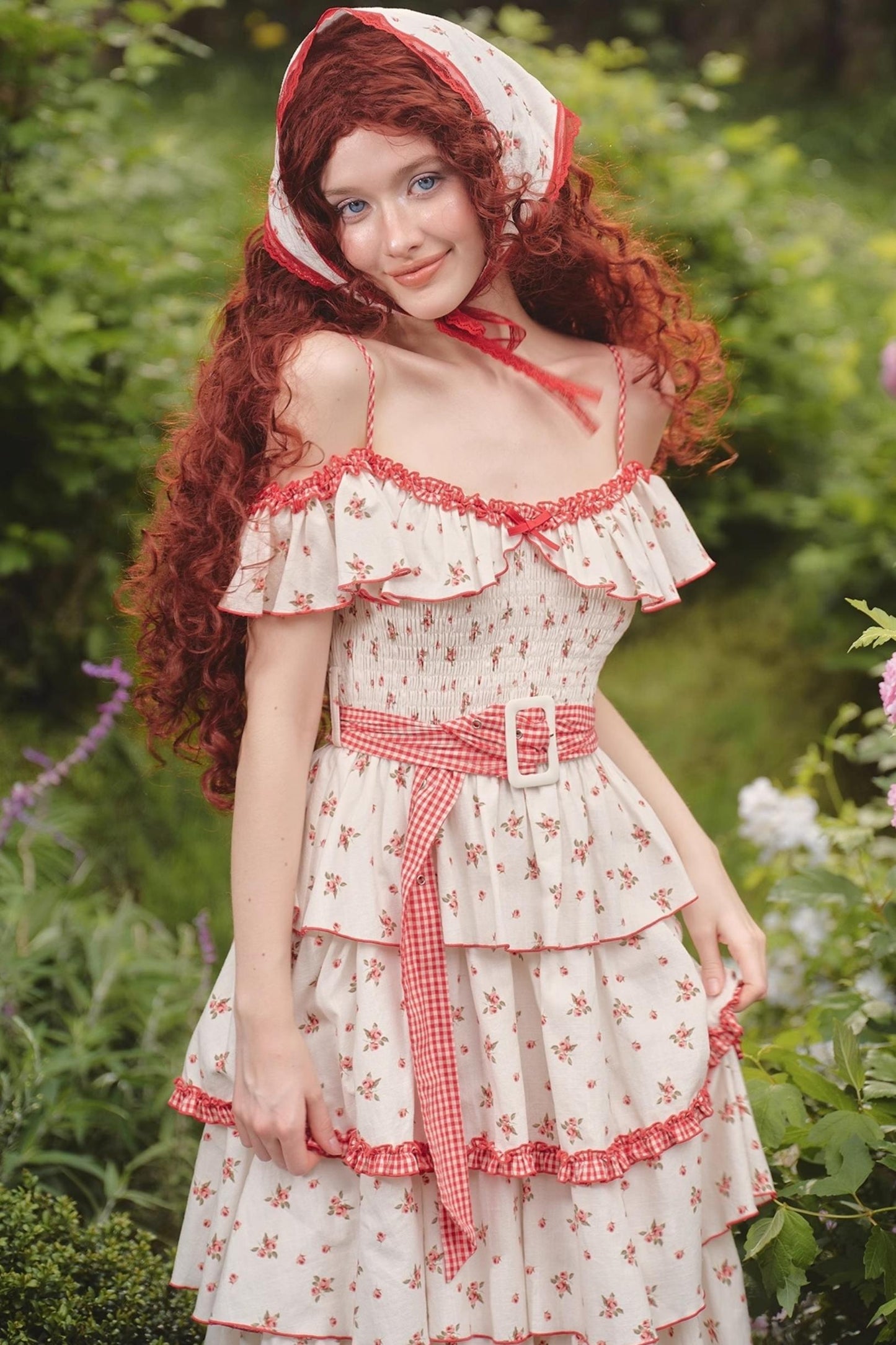 Summer Floral Tower Dress