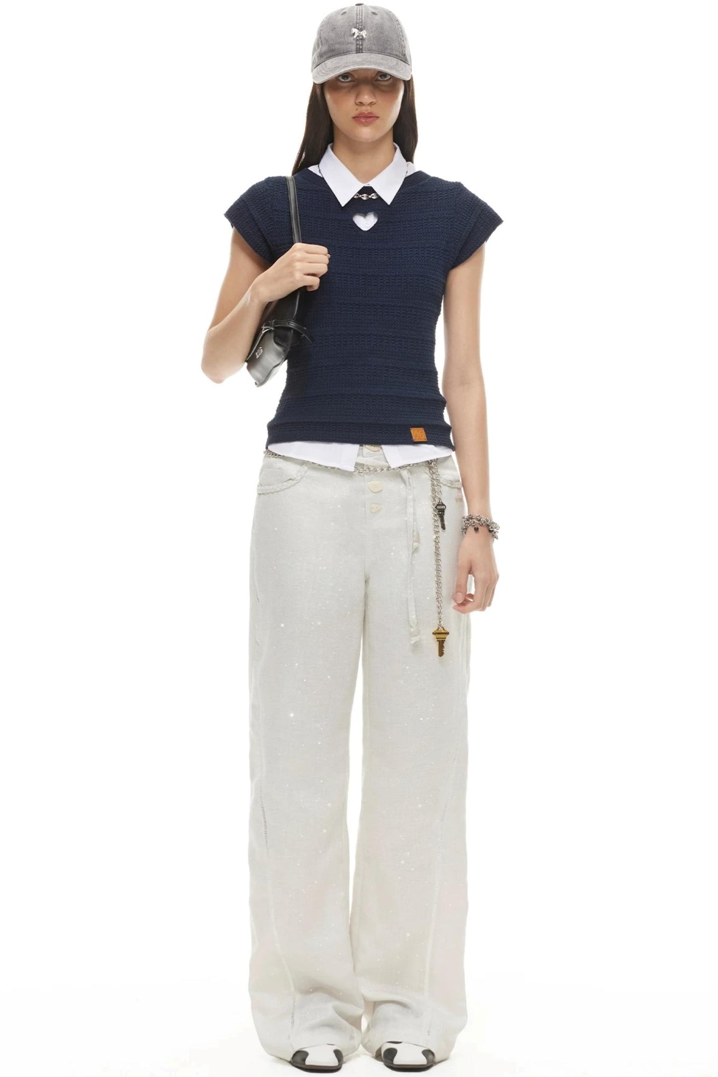 Tencel Linen Straight-Leg Pants
