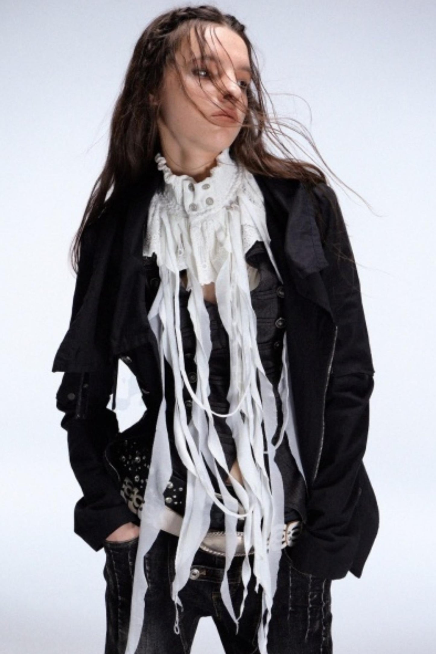 Victorian Velvet Ribbon Collar