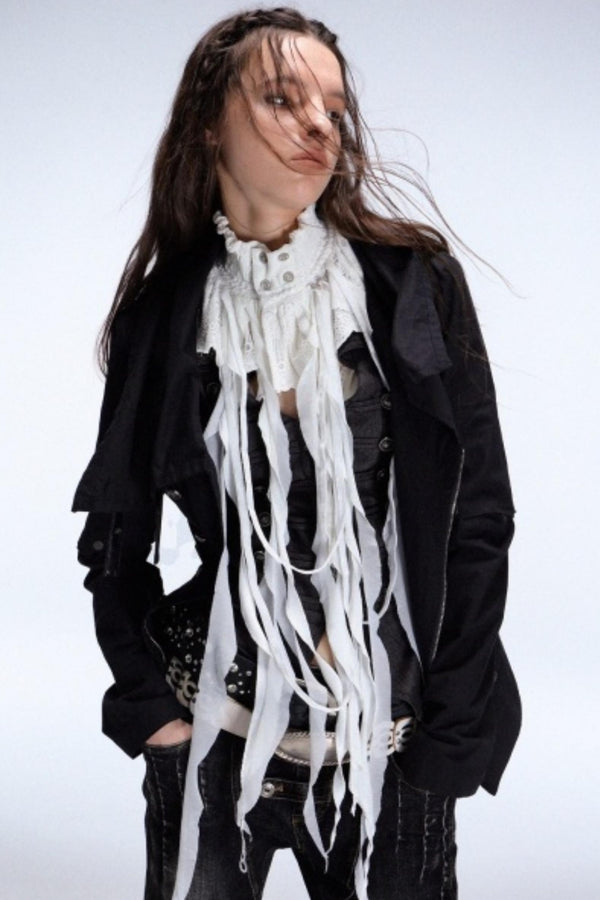 Victorian Velvet Ribbon Collar