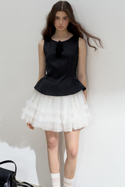 Maiden Tess Lace & Satin Tutu Dress