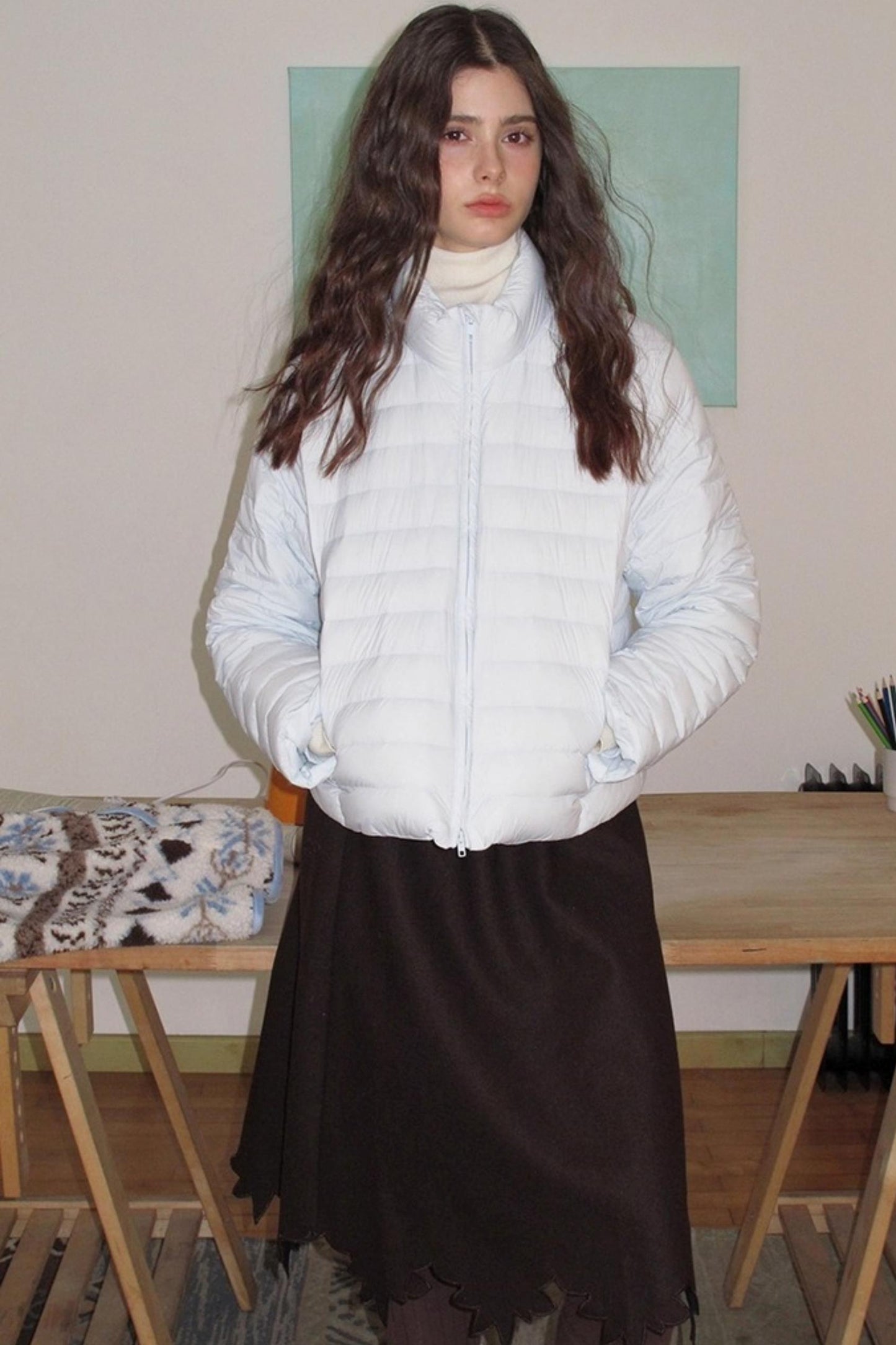 Iceland Blue Down Jacket