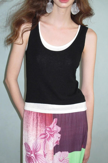 Soft Layered Knitted Vests