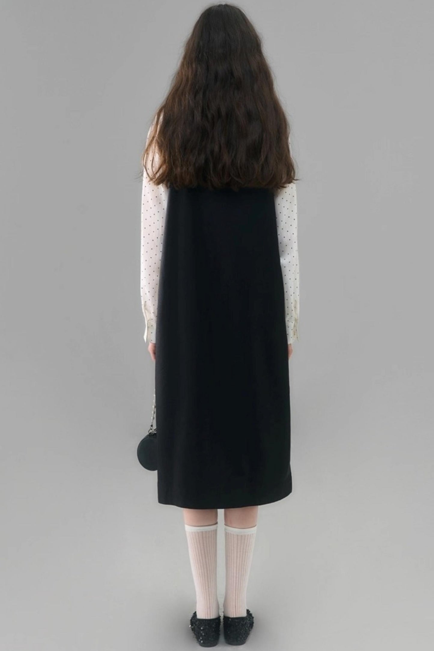 Flower Twisted Strap Suspender Dress