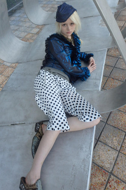 Front Polka Dot Pants