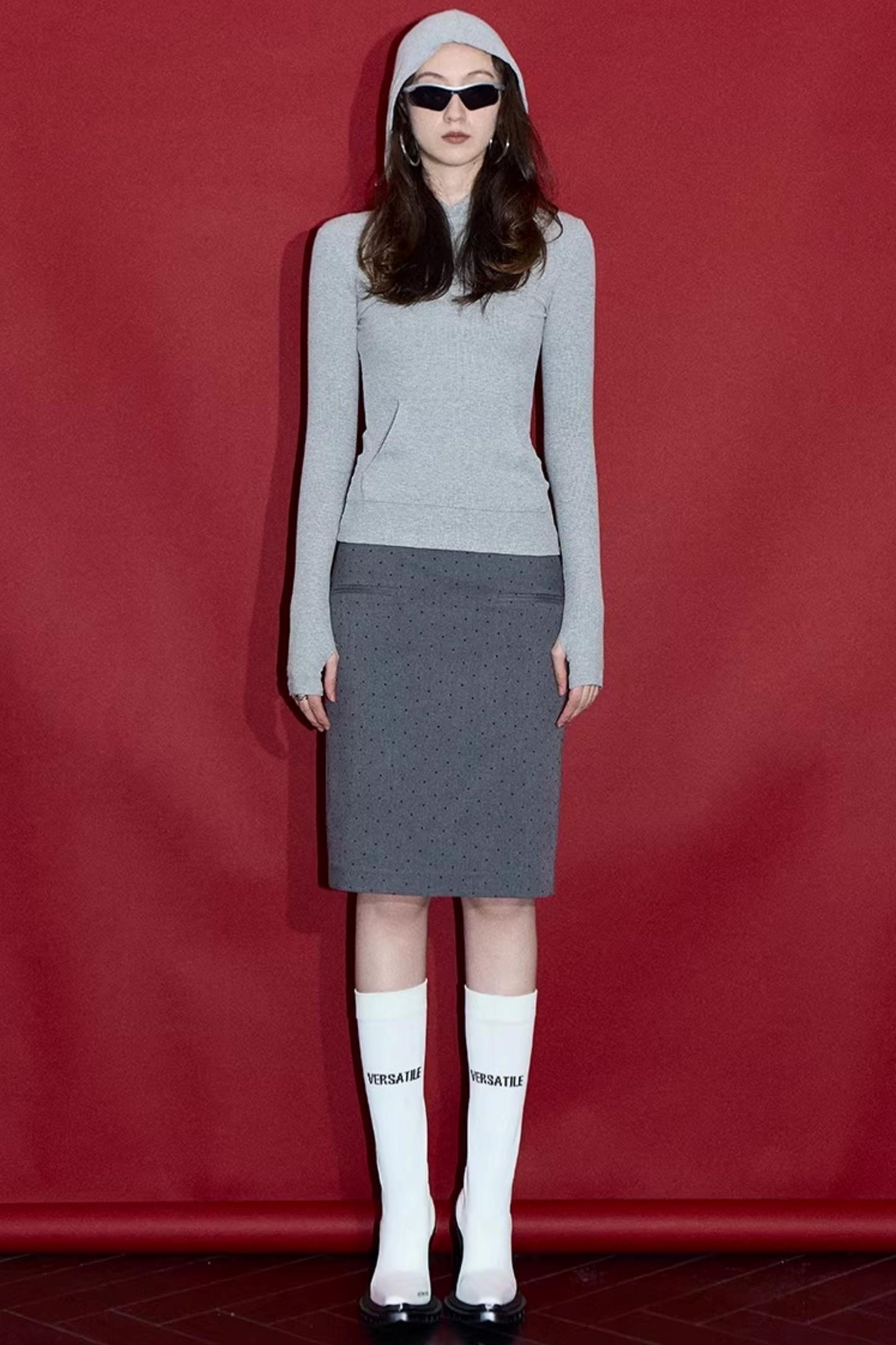 Retro Polka Dot Skirt