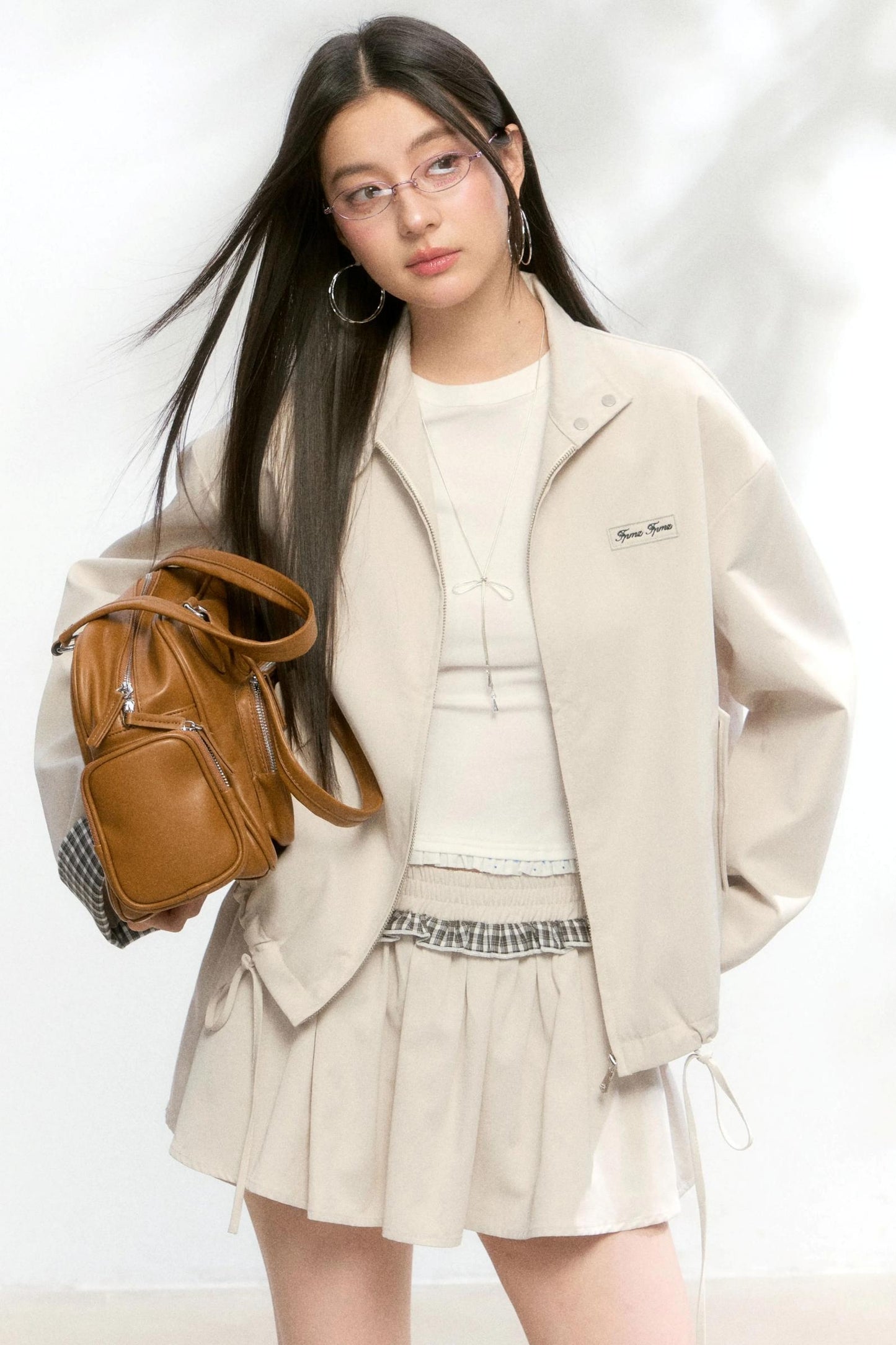 Minimalist Jacket Culotte Skirt Set-Up