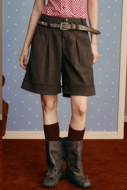 Winter Wide Leg Shorts