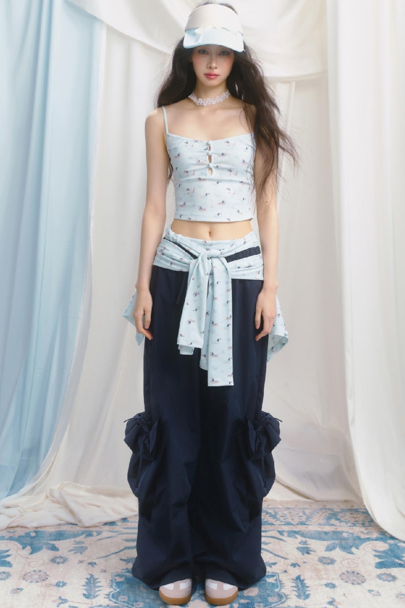 Freedom First Wide Leg Cargo Pants