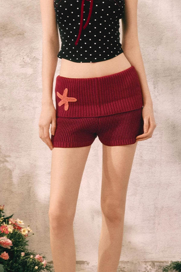 Summer Chic Knit Shorts