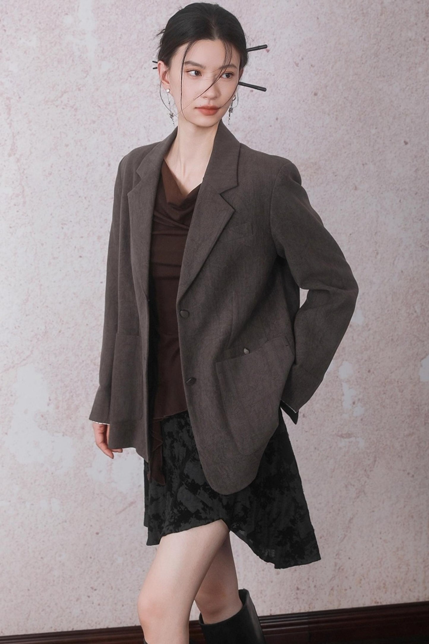 Autumn Cocoa Brown T-shirt