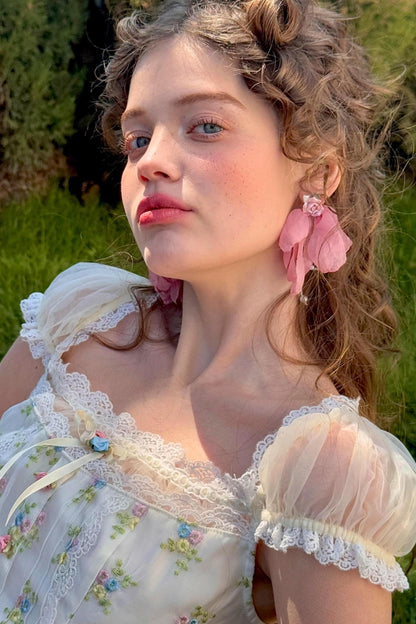 Blossom Pearl Stud Earrings