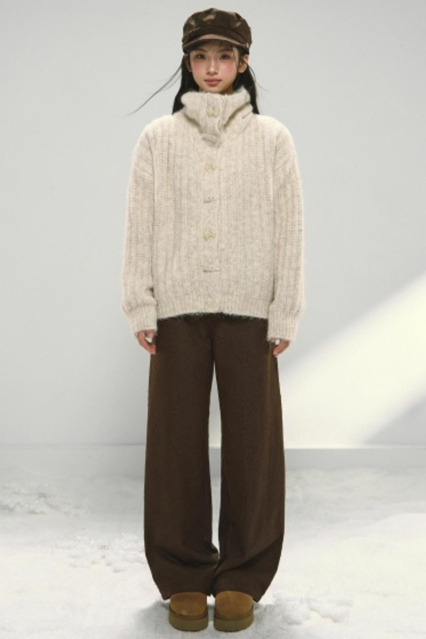 Melard Floral Jacquard Pants