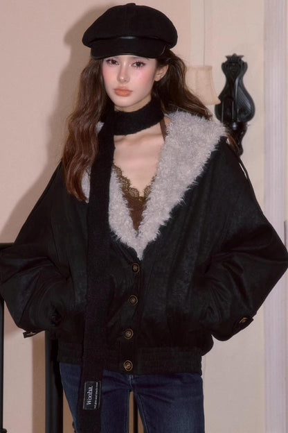 Faux Fur Vintage Jacket