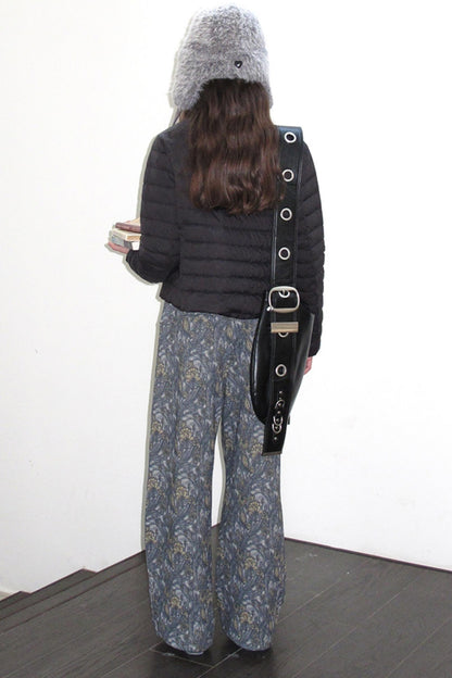 Satin Colorful Warm Jacket